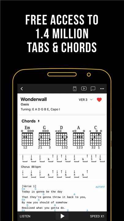 Ultimate Guitar: Tabs & Chords screenshot