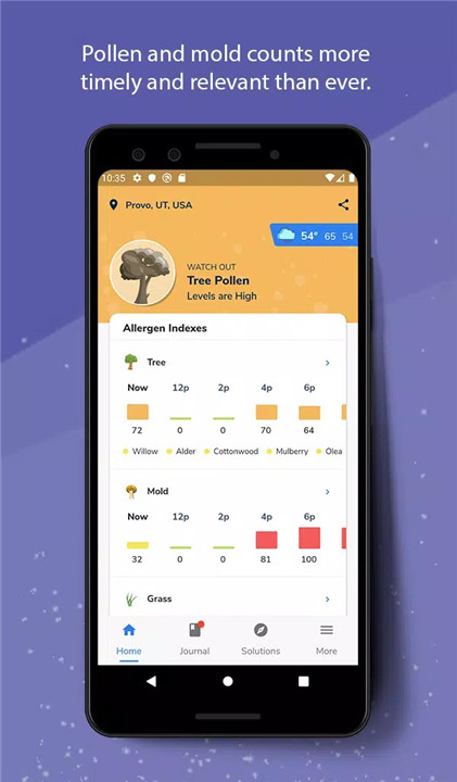 Pollen Wise screenshot