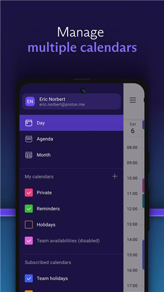 Proton Calendar: Secure Events screenshot