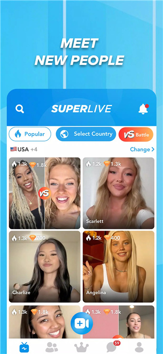 SuperLive screenshot