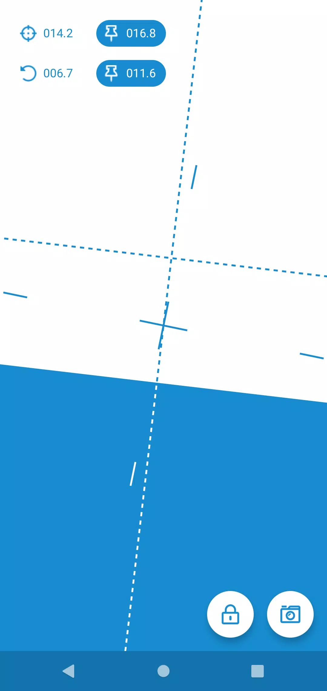 Clinometer screenshot