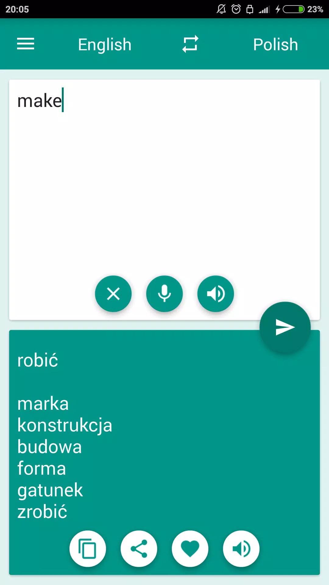 Polish-English Translator screenshot