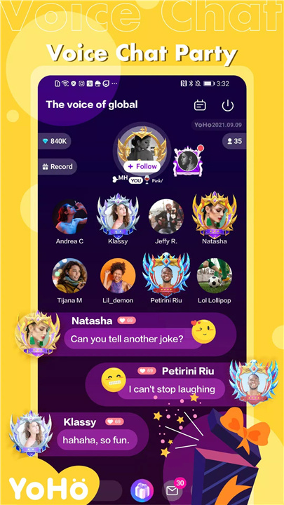 YoHo: Group Voice Chat Room screenshot