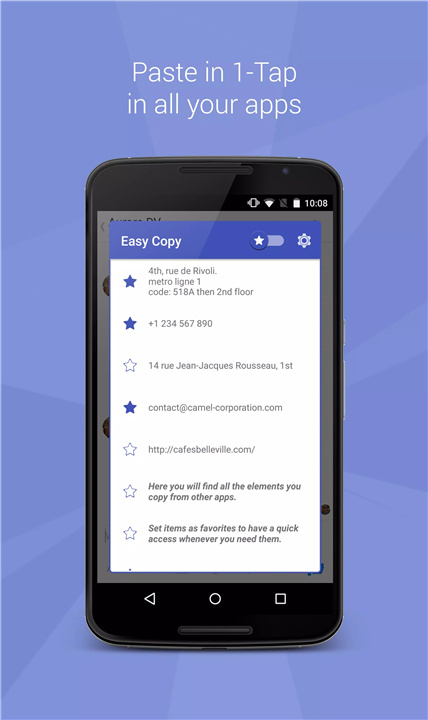 Easy Copy - The smart Clipboard screenshot