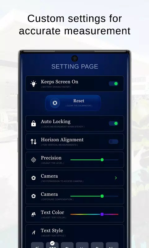 Clinometer Camera screenshot