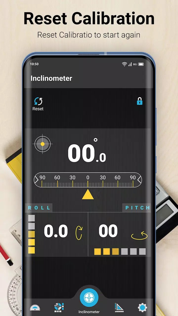 Inclinometer & Bubble Level screenshot