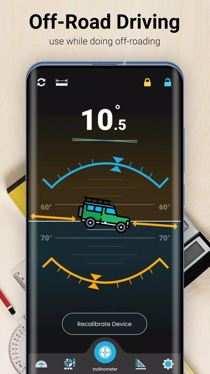 Inclinometer & Bubble Level screenshot