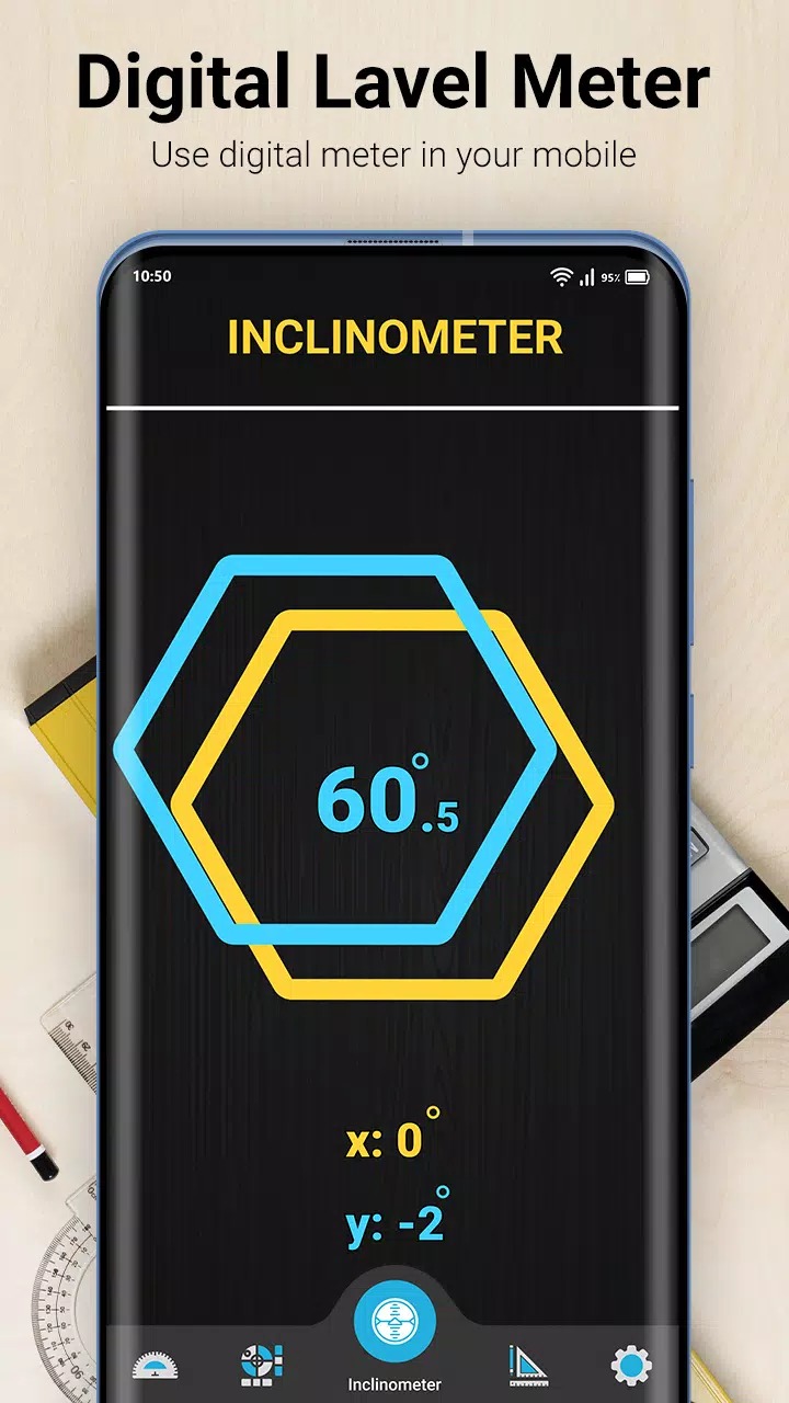 Inclinometer & Bubble Level screenshot