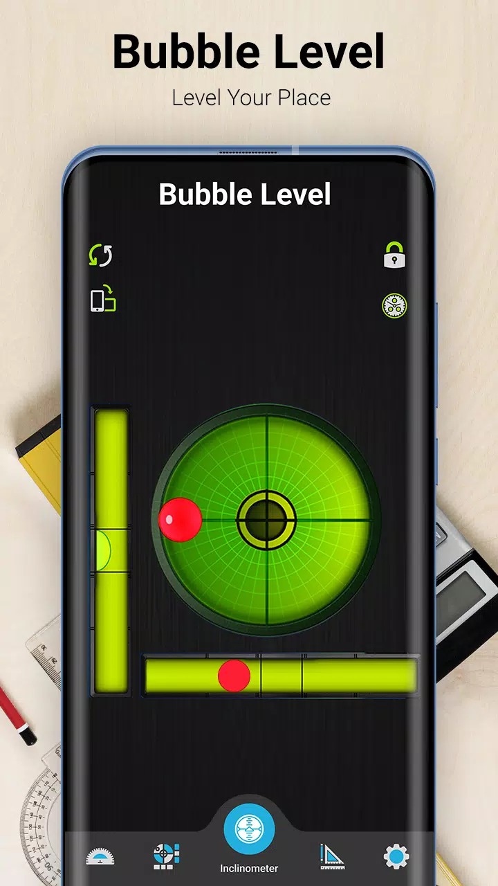 Inclinometer & Bubble Level screenshot