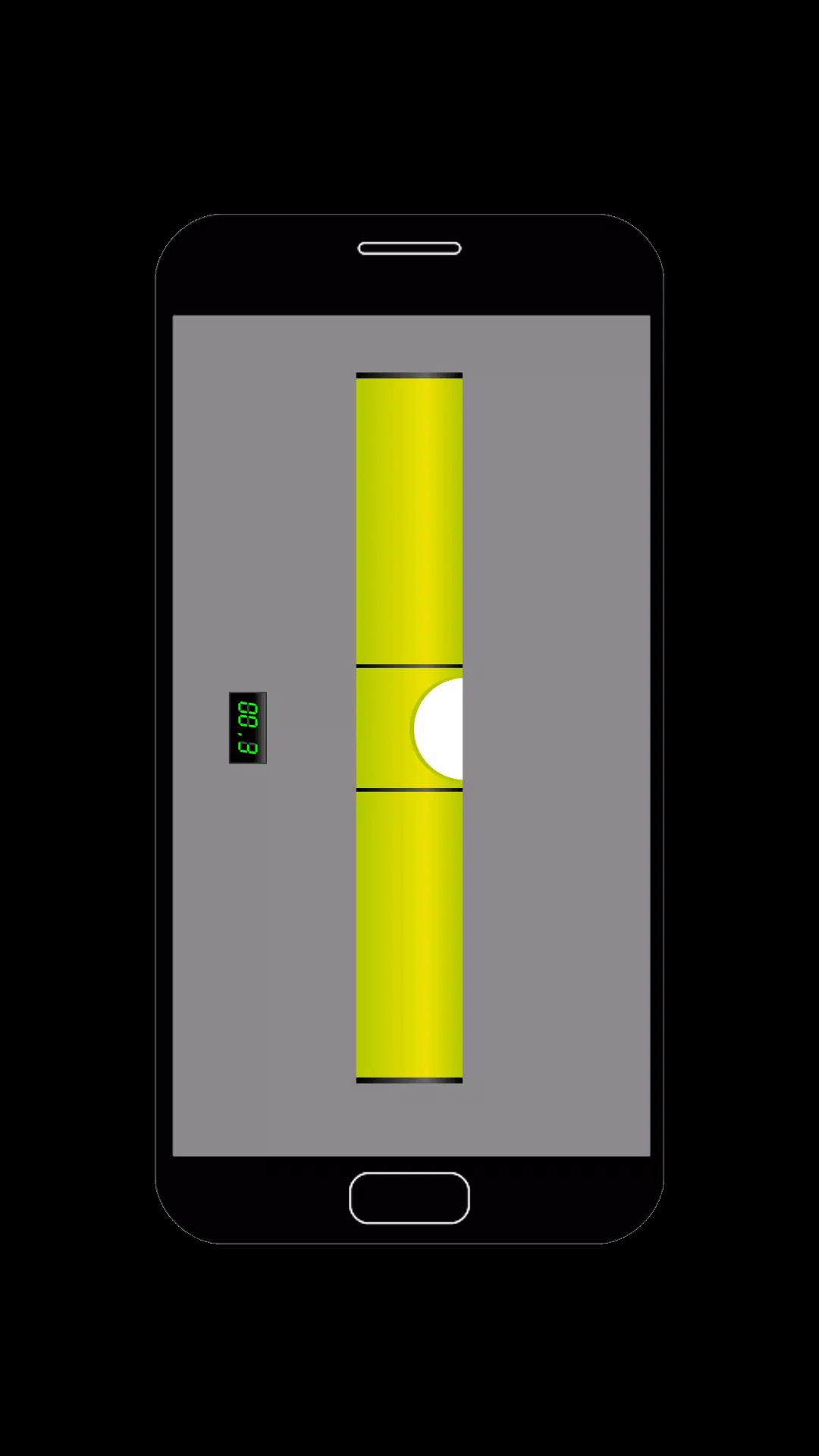 Spirit level / bubble level screenshot