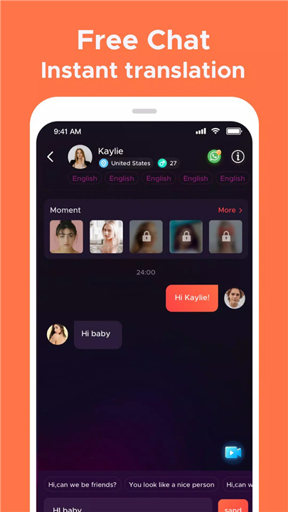 Whatslive - Live Chat Video Call screenshot