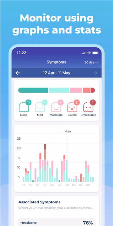 Symptom & Mood Tracker screenshot