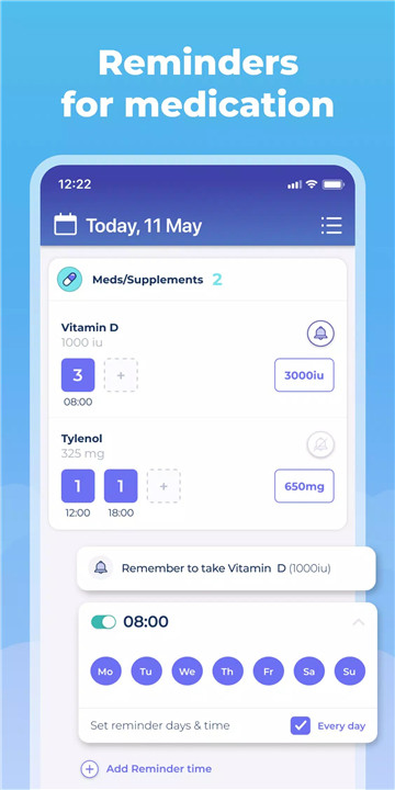 Symptom & Mood Tracker screenshot