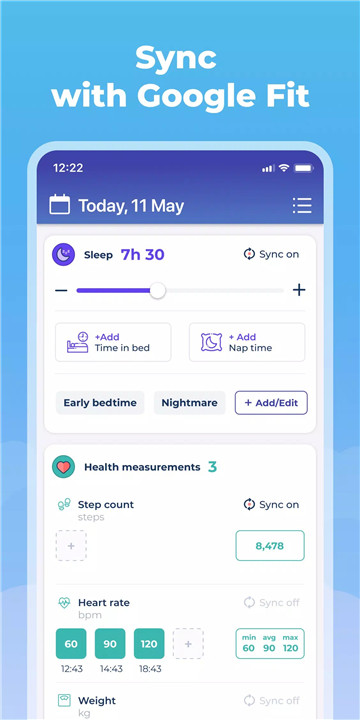 Symptom & Mood Tracker screenshot