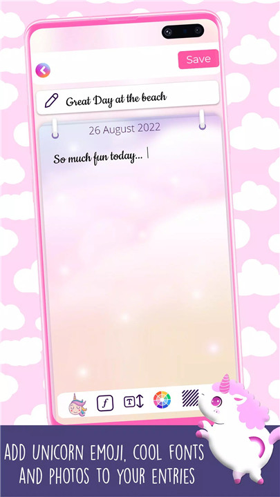 Unicorn Diary screenshot