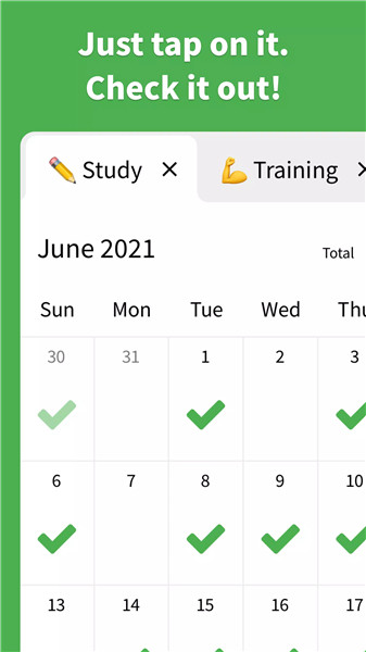 Check Calendar - Habit Tracker screenshot