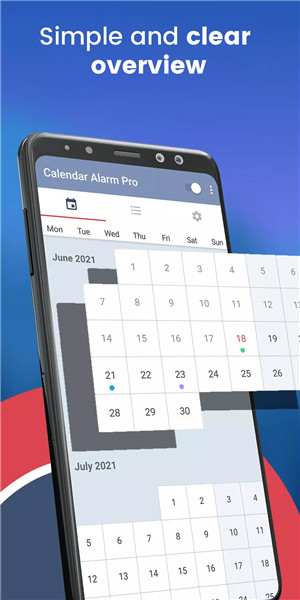 Calendar Alarm Clock Reminder screenshot