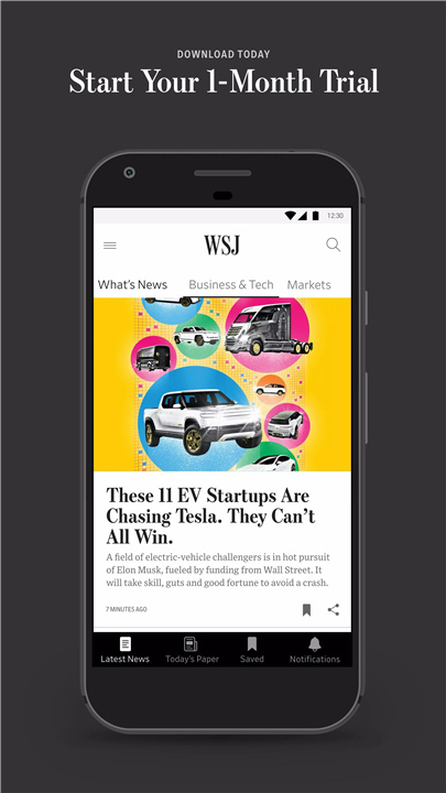 The Wall Street Journal screenshot