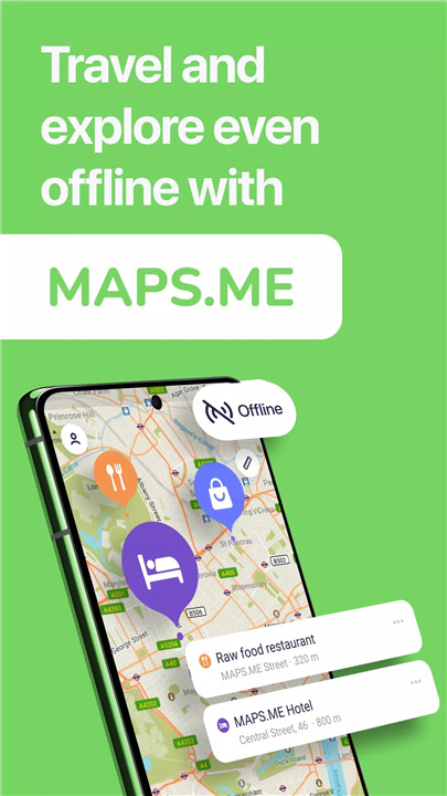 MAPS.ME: Offline maps screenshot