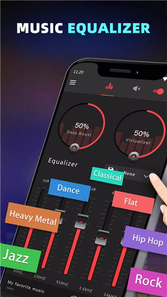 Bass Booster & Equalizer screenshot