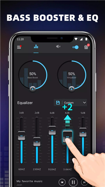 Bass Booster & Equalizer screenshot