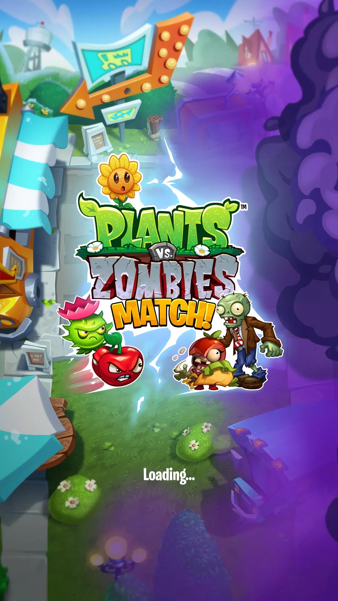 Plants vs. Zombies Match screenshot