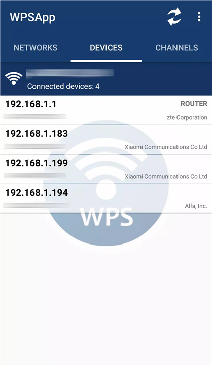 WPSApp screenshot