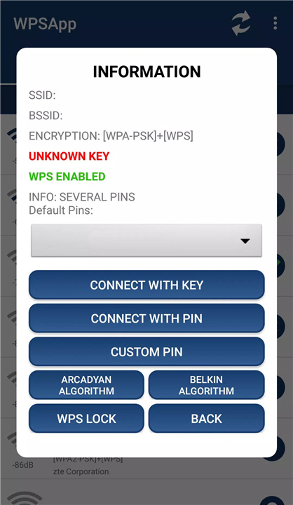 WPSApp screenshot