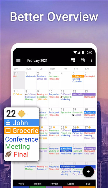 Business Calendar 2 Planner screenshot