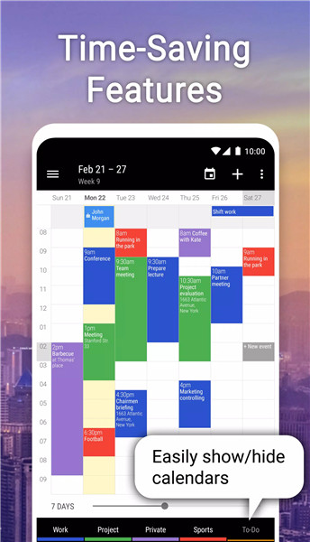 Business Calendar 2 Planner screenshot