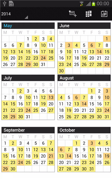 Business Calendar screenshot