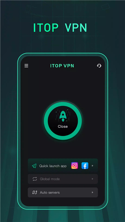 iTop Vpn screenshot