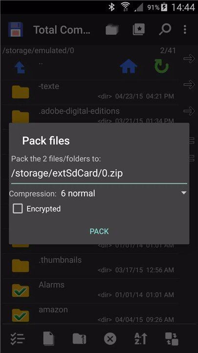 Total Commander - file manager screenshot