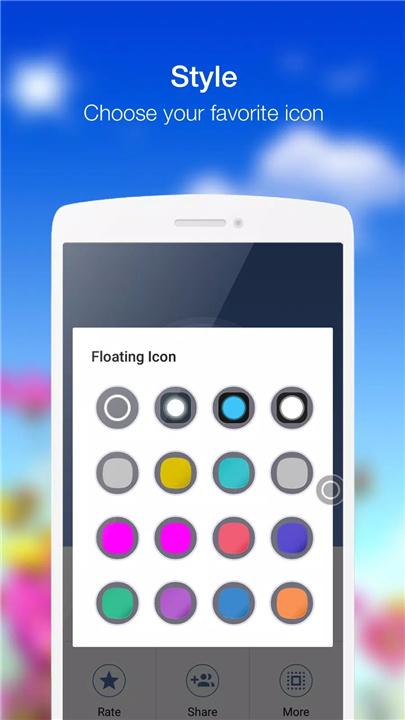 Floating Touch screenshot