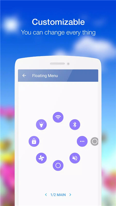 Floating Touch screenshot