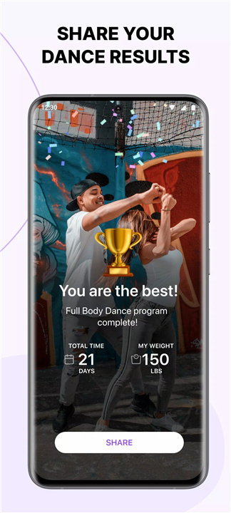 Organic Dance: Weight Loss App screenshot