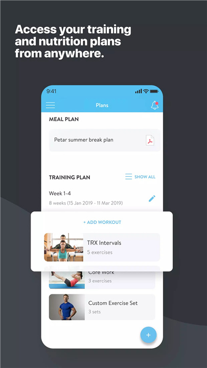 FlexFitness App screenshot