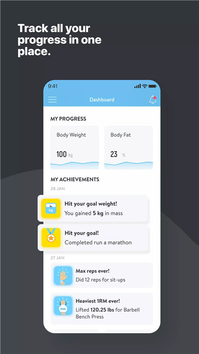 FlexFitness App screenshot