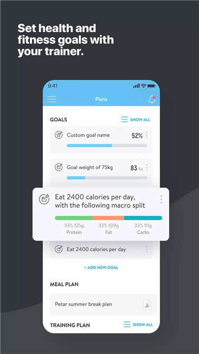 FlexFitness App screenshot