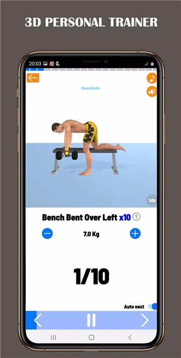 Dumbbell Home - Gym Workout screenshot