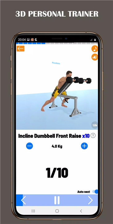 Dumbbell Home - Gym Workout screenshot