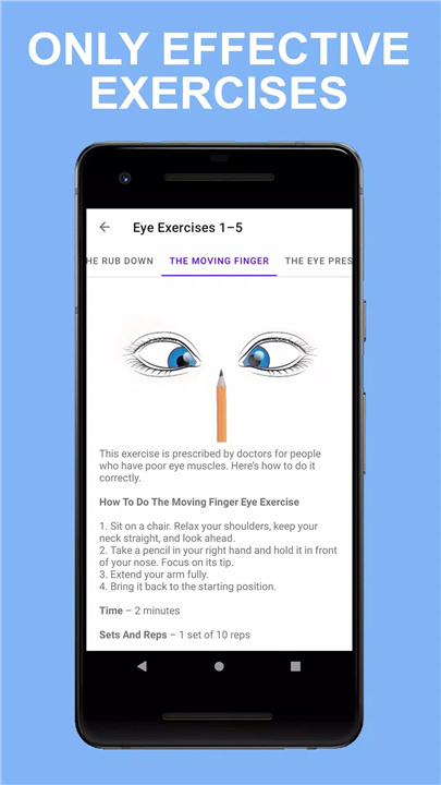 Eye Exercise: Improve Eyesight screenshot