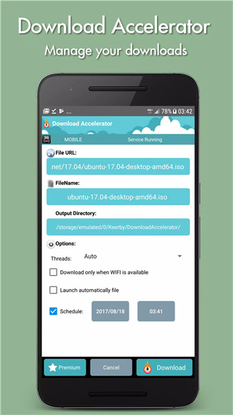 Download Accelerator screenshot