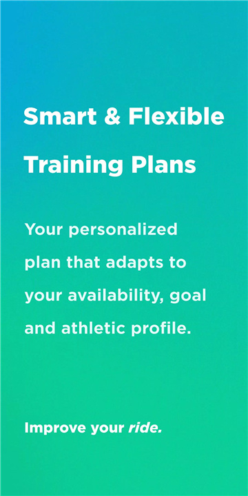 JOIN Cycling Training Plan screenshot