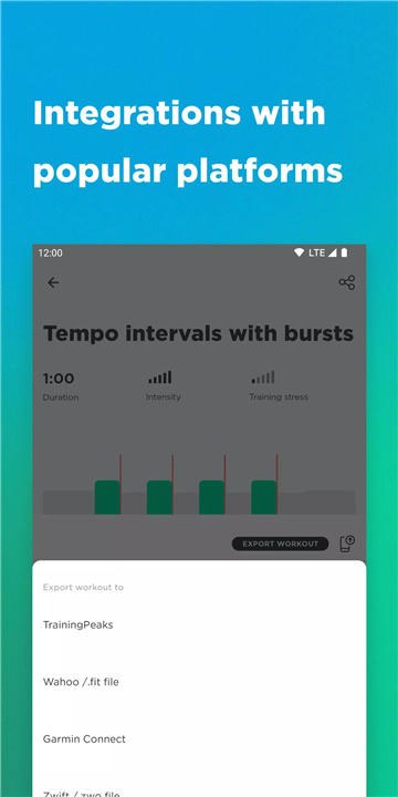 JOIN Cycling Training Plan screenshot