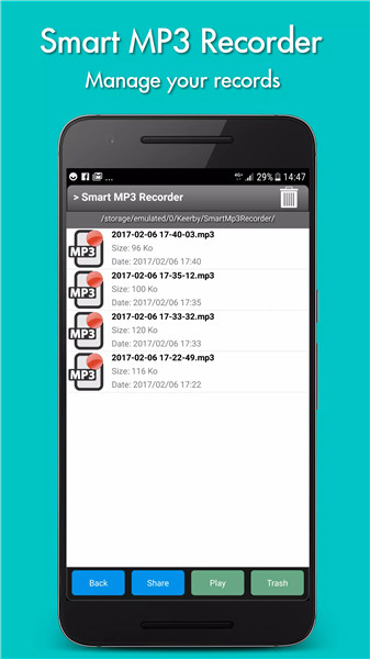 Smart MP3 Recorder screenshot