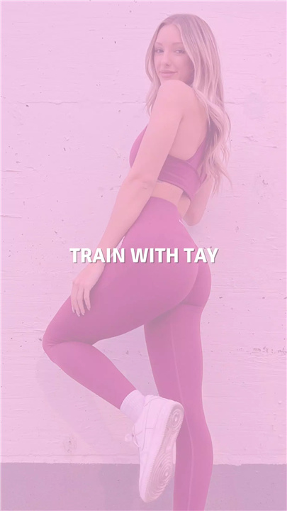 TrainWithTay App screenshot