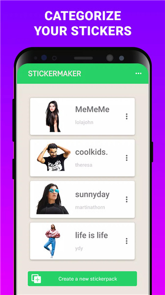 Sticker Maker for Whatsapp Gif screenshot