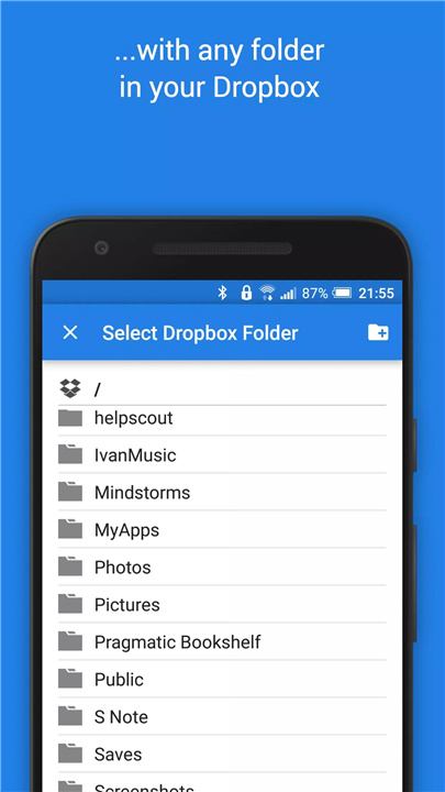 Dropsync: Autosync for Dropbox screenshot