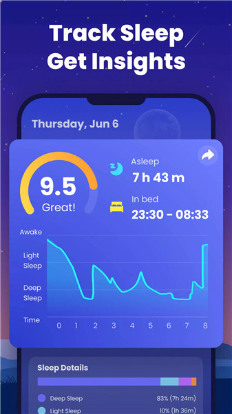 Sleep Sounds & Sleep Tracker screenshot